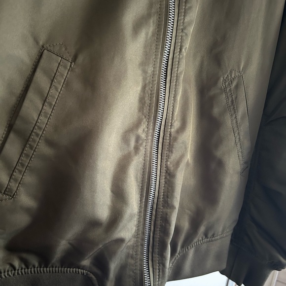 Army green bomber jacket - Picture 5 of 6